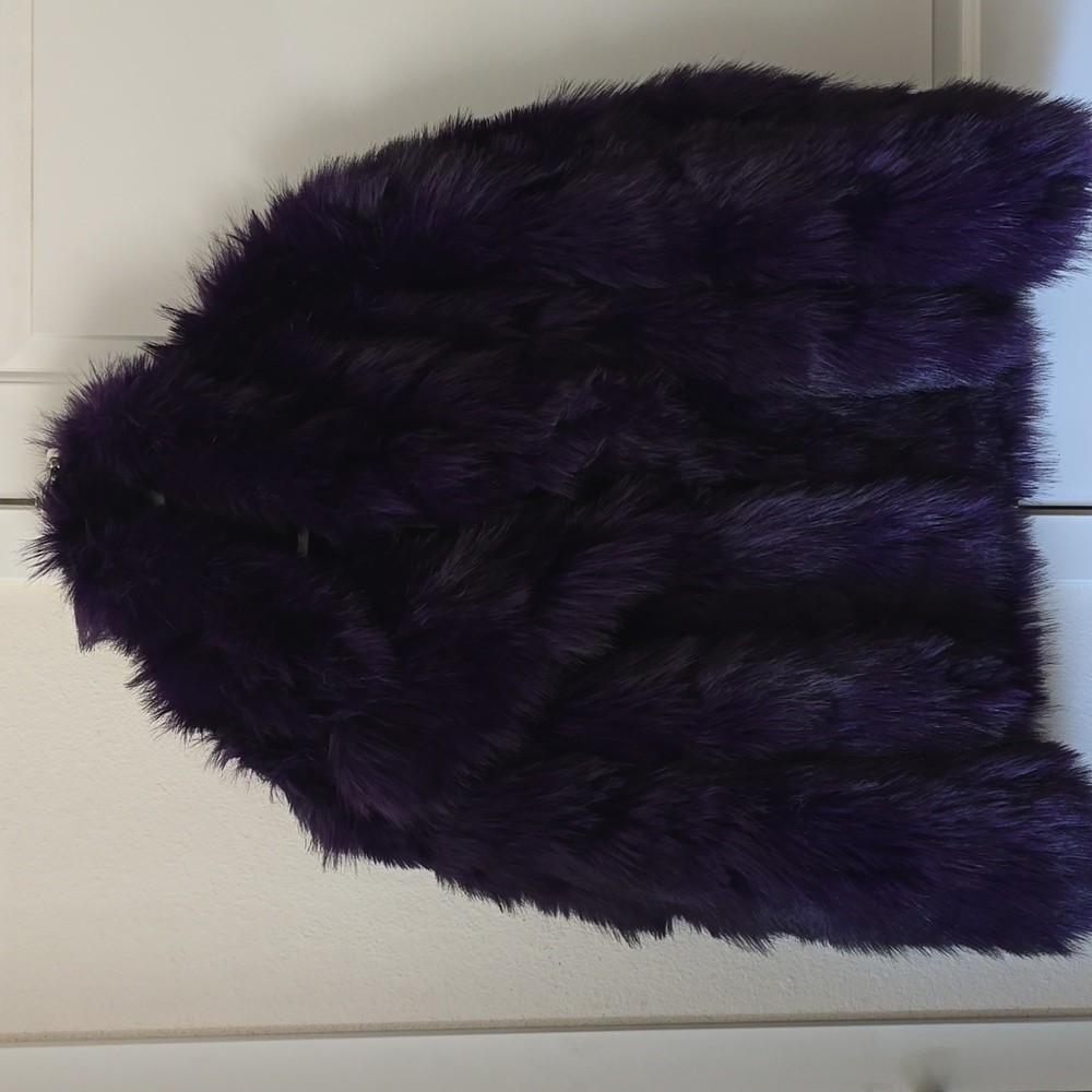AKIRA SHORTIE FUR COAT Size L/XLL/XL